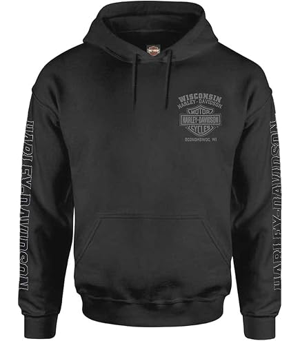 Amazon.com: Harley-Davidson Men's Bar & Shield Colorblock Zip-Up